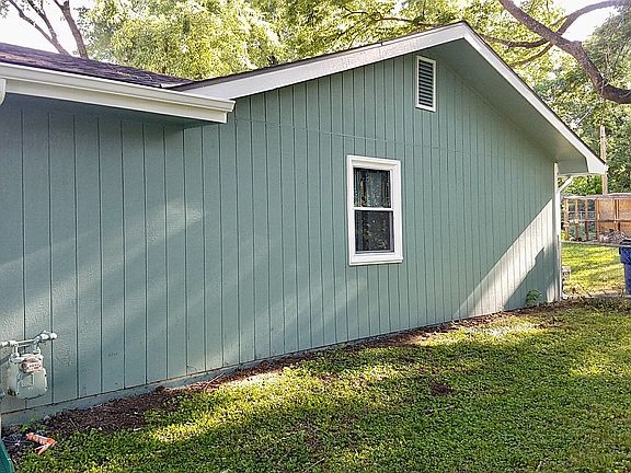Side of house, facing north 
