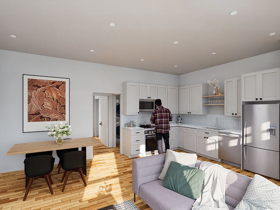 Rendering with Actual dimensions and kitchen layout