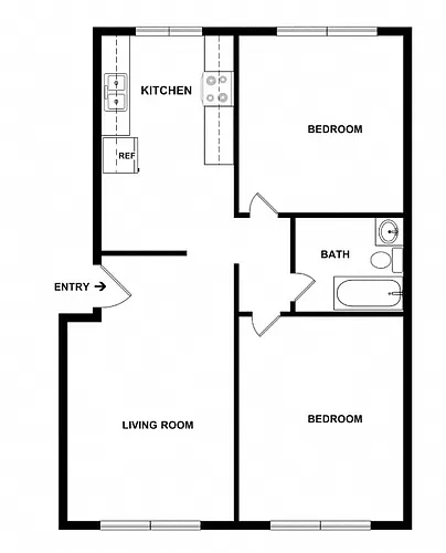Floor plan Regency - b60