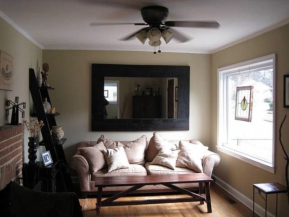 One of 2 Living spaces