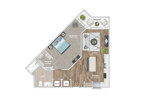 Floor plan A9A