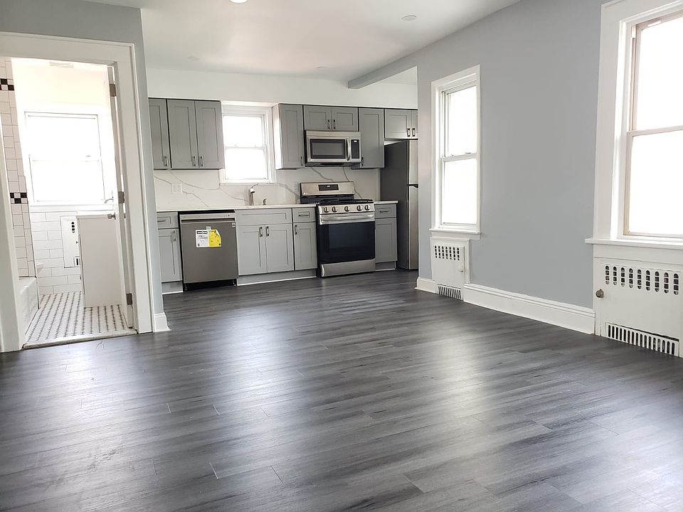 Living/Dining/Kitchen area open concept