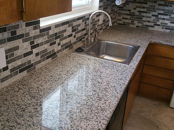 New granite countertops.