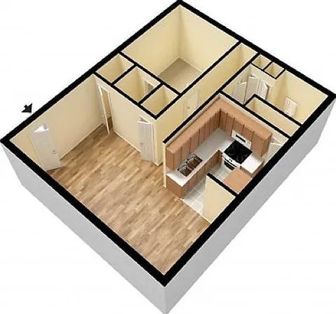 Concord 1 Bedroom 3D Concord 1 Bedroom 3D