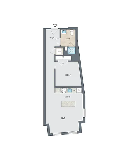 Floor plan A6A