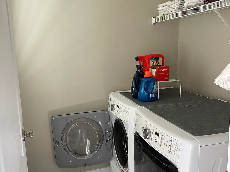 Maytag Front Load Washer and Dryer, Rags