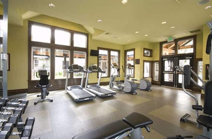 24 Hour Fitness Center Complete with Showers and Changing Ro
