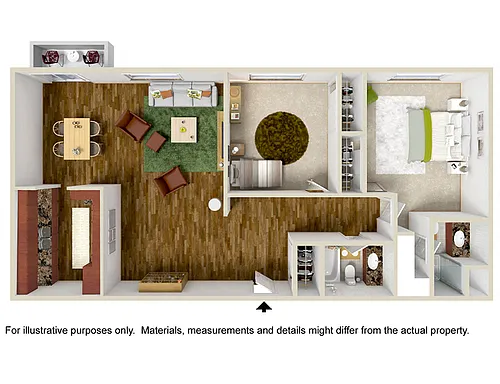 Floor plan 2X2