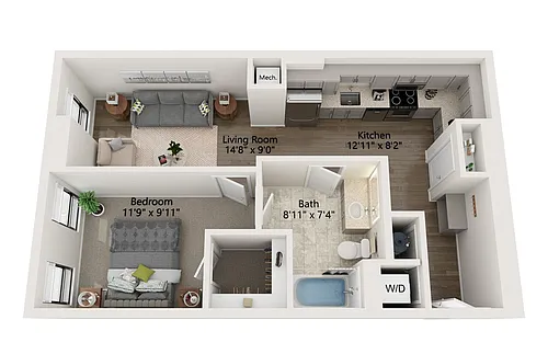 Floor plan A1