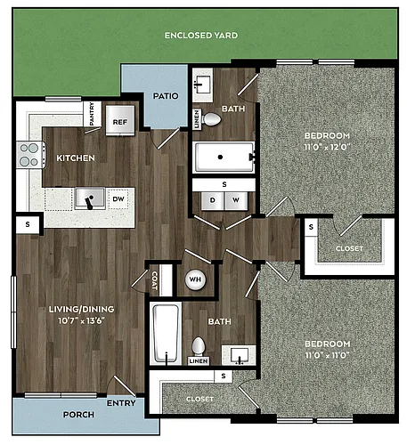 Floor plan Aspen