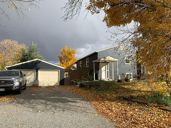 Garage and driveway