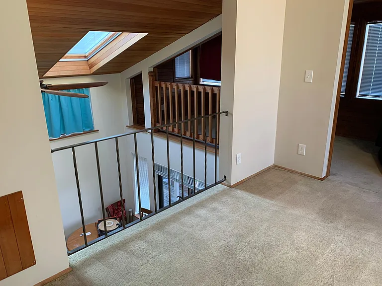 Upstairs central open area