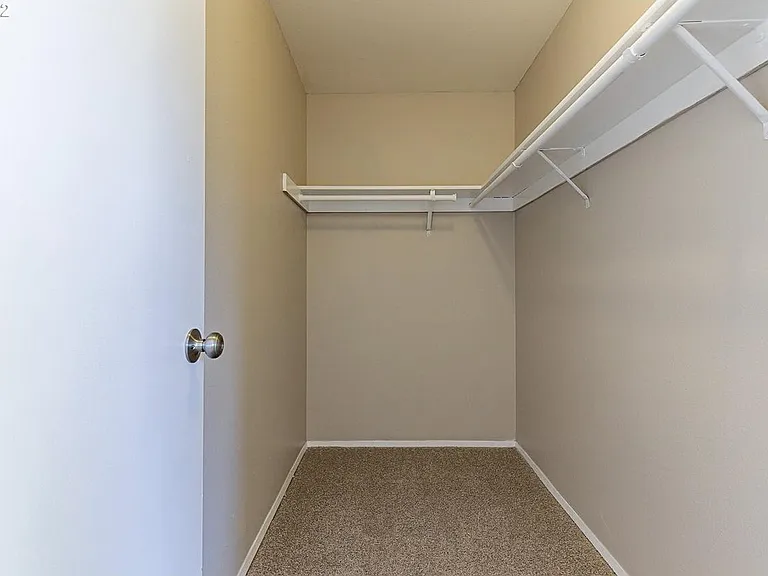Master bedroom walk-in closet