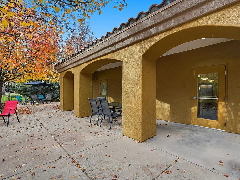 Back patio