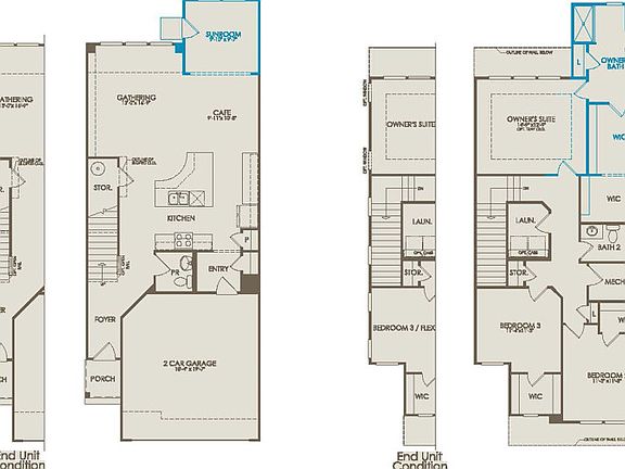 Home Design Layout with Structural Options