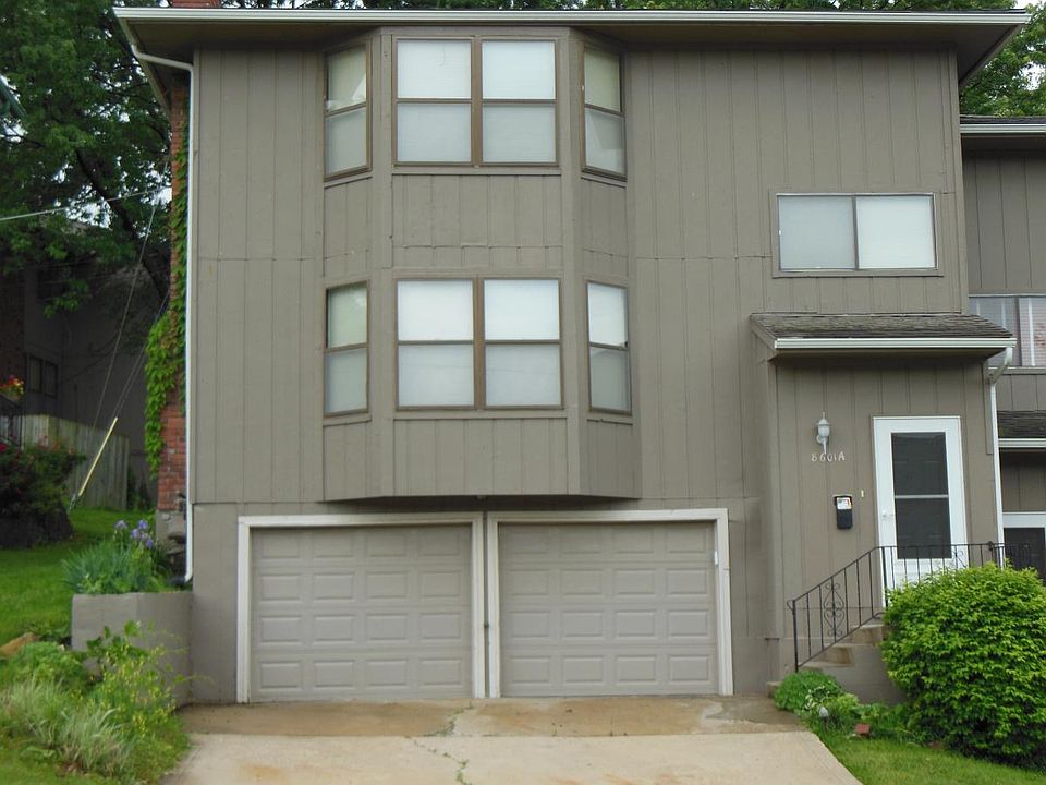 Front view of duplex