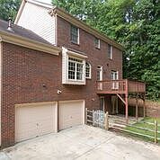 oversized 2 car garage!