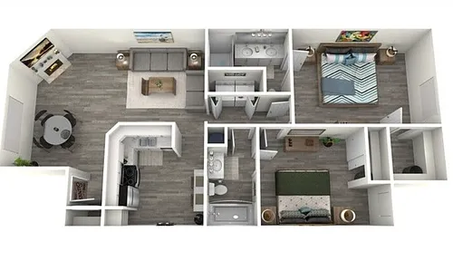 Floor plan B3