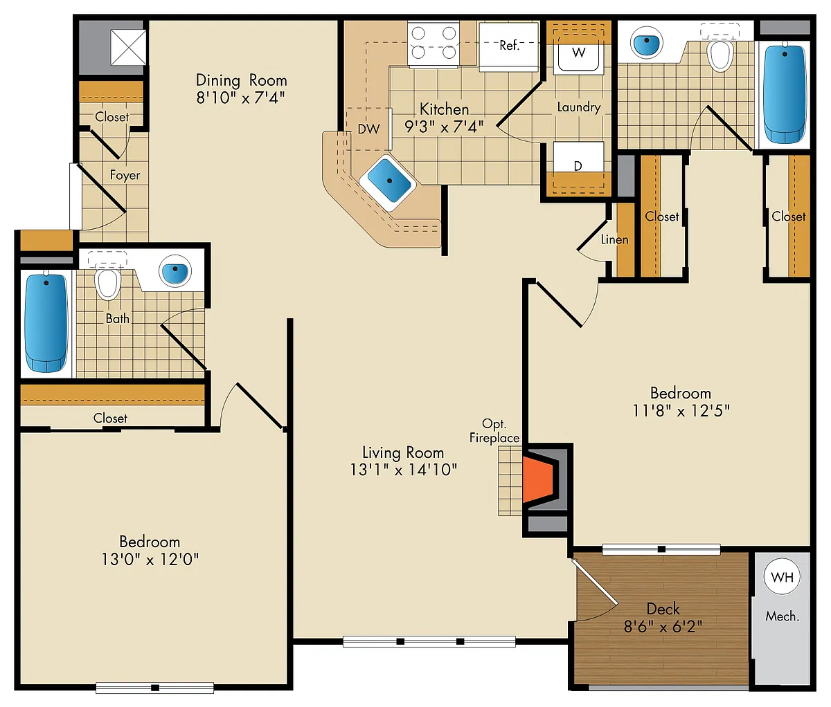 Floor plan Essex