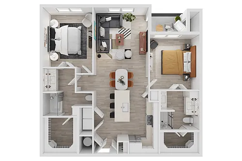 Floor plan B1