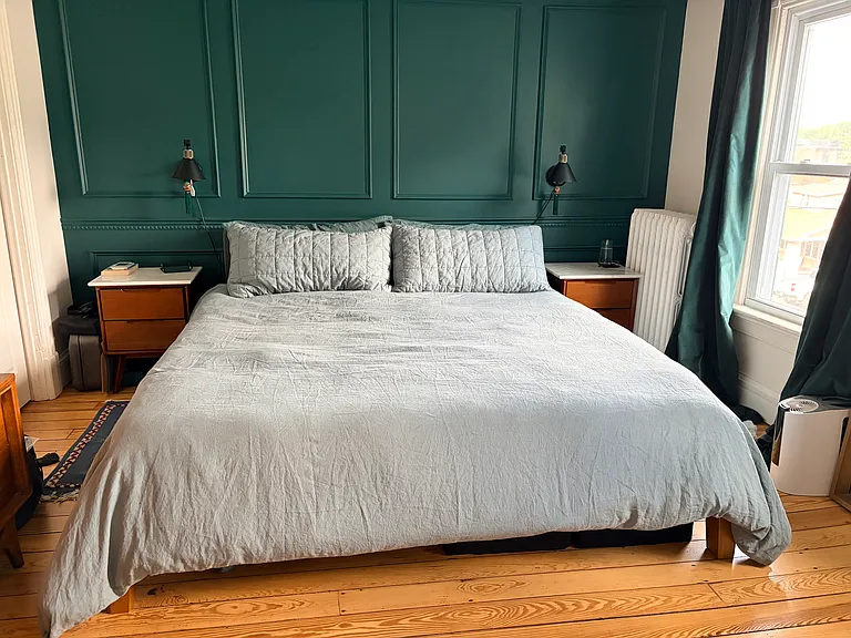 Primary bedroom with 2 closets
