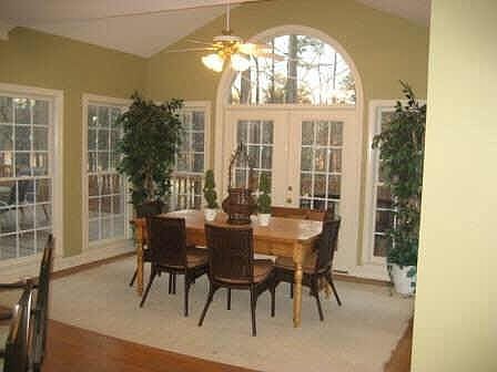 Vaulted Breakfast Room