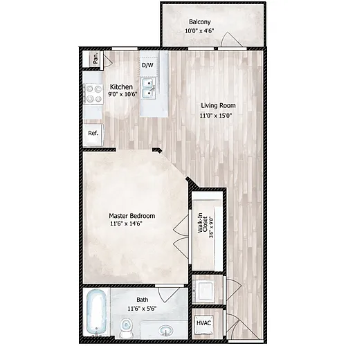 Floor plan Jackson