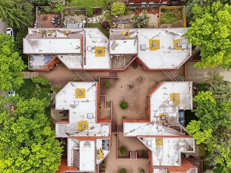 Aerial property view