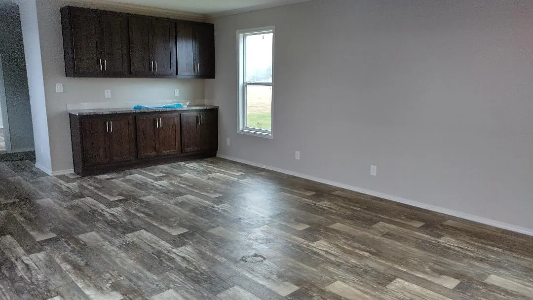 Kitchen/Dining area from living room - 2050 Ridgeway Rd