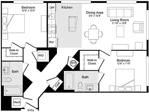 Floor plan C-10A