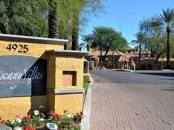 Gated community front entrance