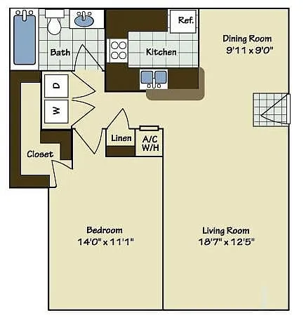 Floor plan A2