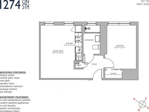 2nd image of 1274 5th Ave #403A