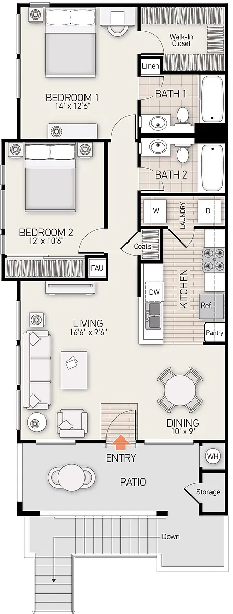 Floor plan Plan A
