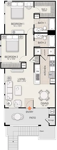 Floor plan Plan A