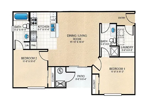Floor plan Glenora