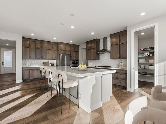 Homesite 265 Kitchen - Virtually Staged
