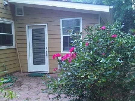 Back patio