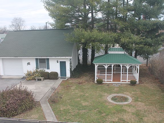 Garage and gazebo