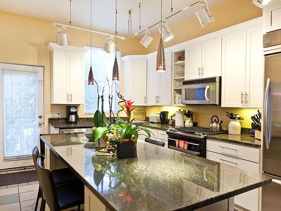 Kitchen stools convey w/ rental for use while in residence.