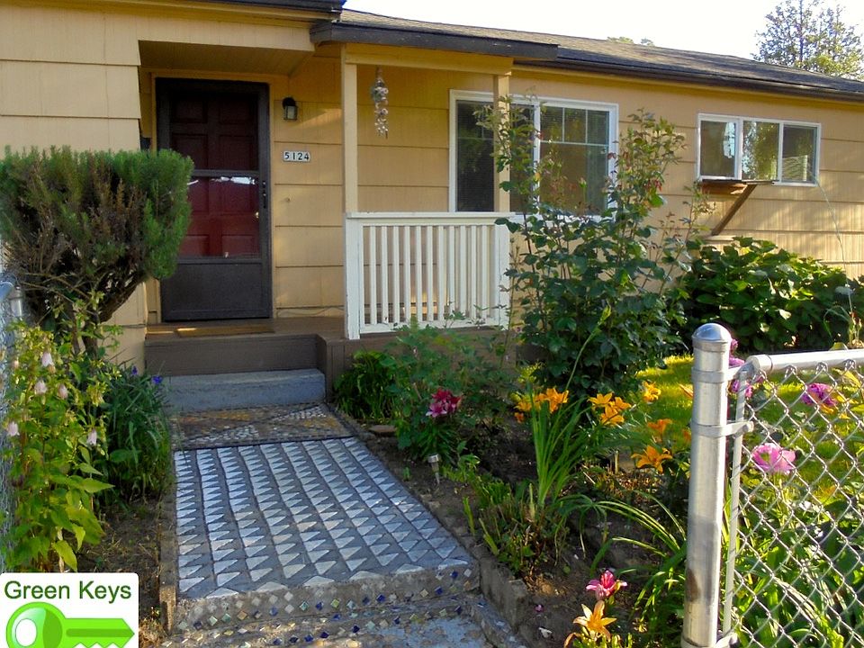 Walk way to front door