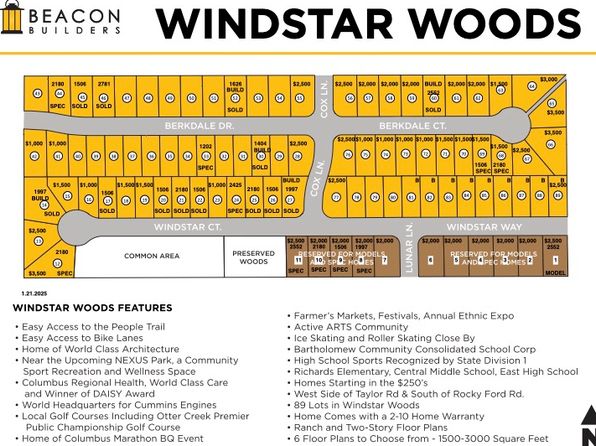 1400 Buildable Plan, Windstar Woods