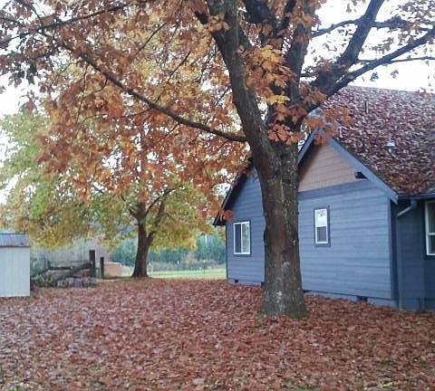 NE side of house