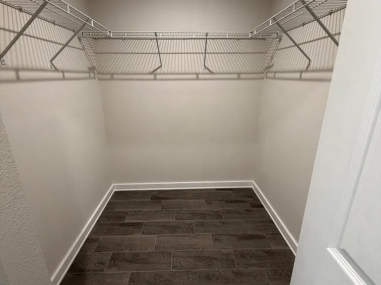 Master walk-in closet