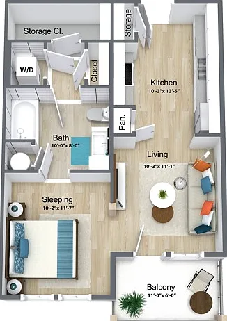 551 sq. ft. 551 sq. ft.
