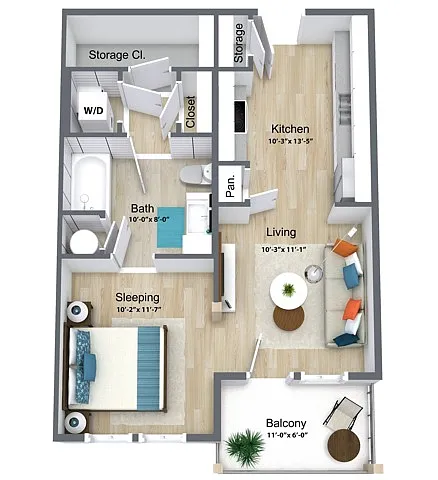 Floor plan The Yosef