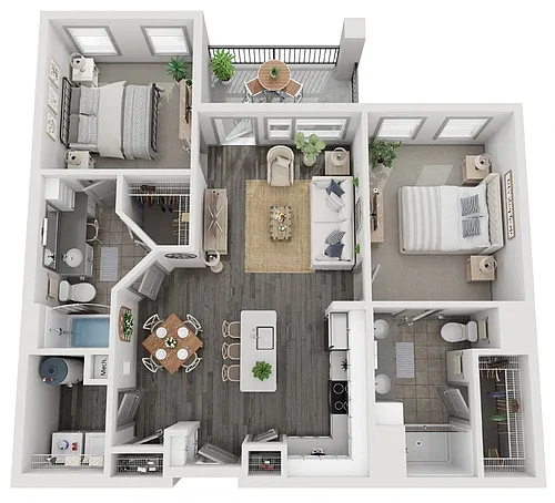Floor plan B1