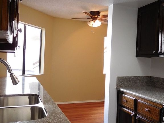 view into dining area