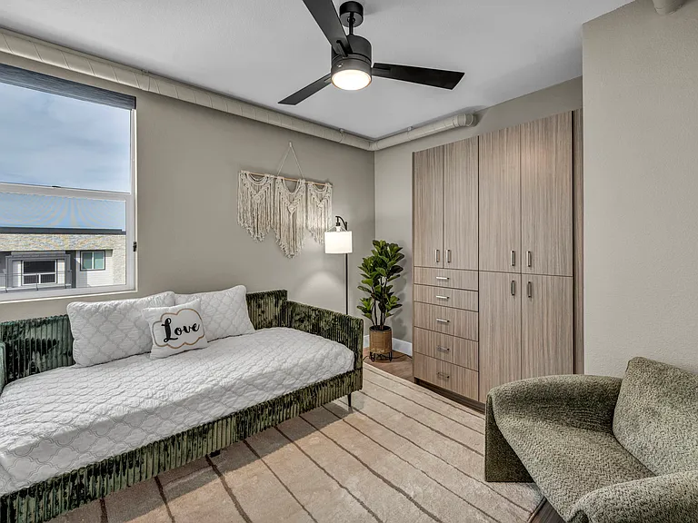 2-Bed 2-Bath - Bedroom