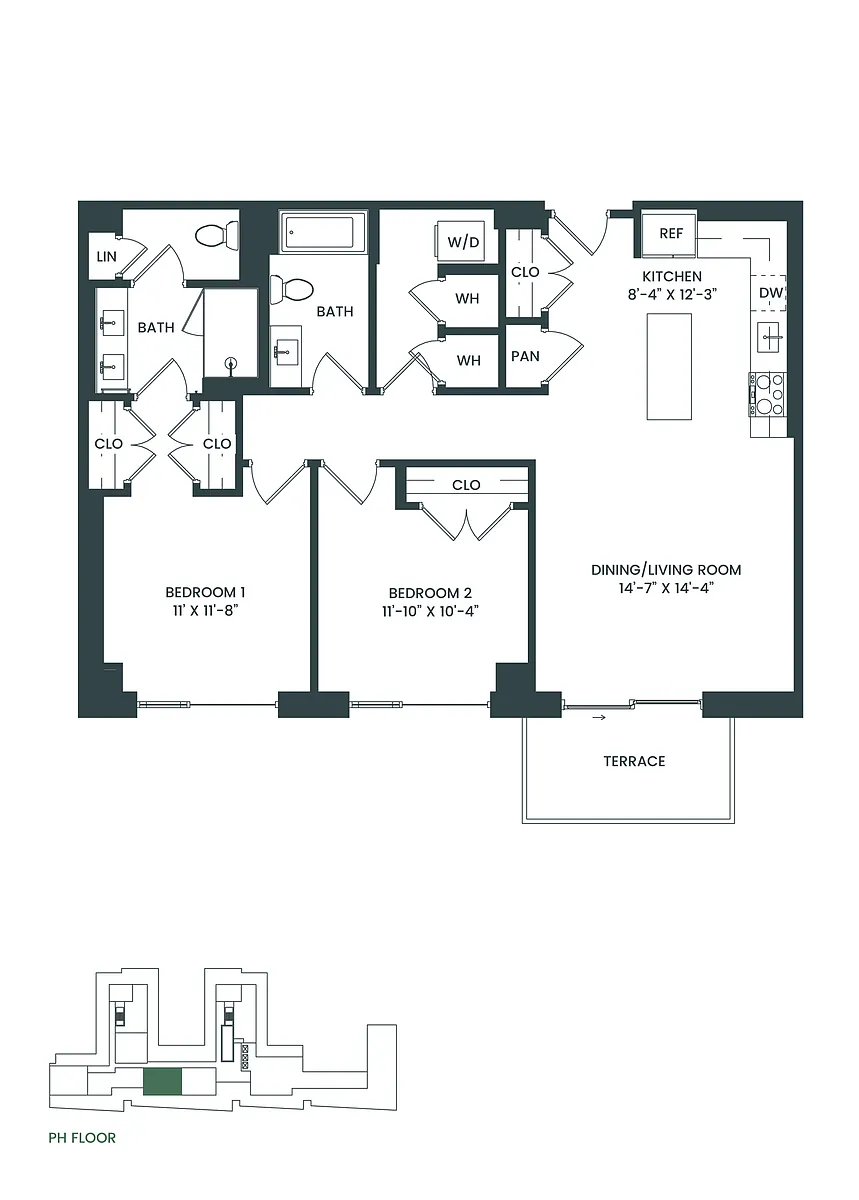 Floor plan C11P